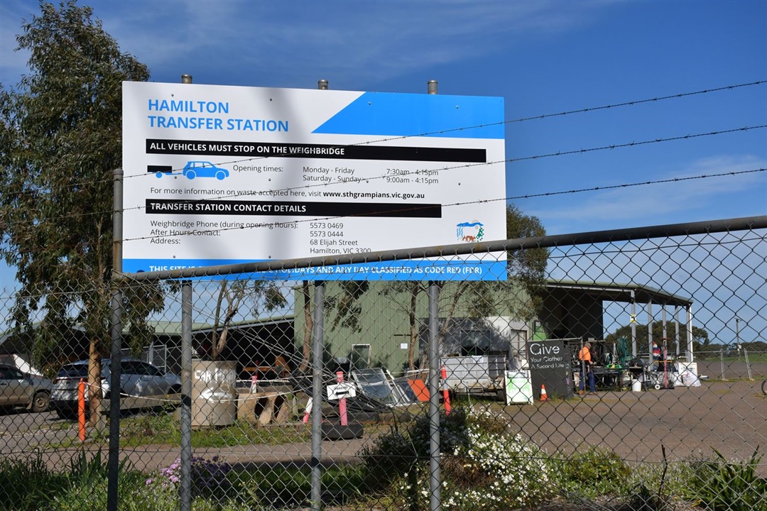 Transfer Stations Southern Grampians Shire Council